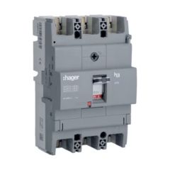 Hager HHB250Z 250A 25kA 3 Pole Fixed Thermal, Fixed Magnetic MCCB x250