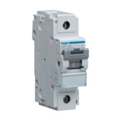 Hager HMC199T 125A 15kA 1 Pole C Curve 1.5 Module MCB