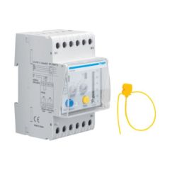 Hager HR520 Earth Leakage Relay: 0.03 - 10A Time Delay 50% LED (0.1 to 3 secs)