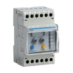 Hager HR523 Earth Leakage Relay: 0.5 - 30A Time Delay 50% LED (0.1 to 0.5 secs)