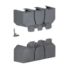 Hager HYB023H H3 Cover Terminal 3P Spreader