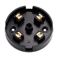 Hager J301 Ashley 4 Terminal 20A Junction Box Brown c/w Selective Entry Slot