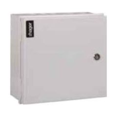 Hager JK024 Enclosure 24 Module 2 Row c/w Plain Door