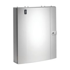 Hager JK106BA3 6 Way 125A TPN Distribution Board Amendment 3 Light Grey