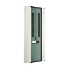 Hager JK118BG 18 Way 125A TPN Distribution Board Glazed Door