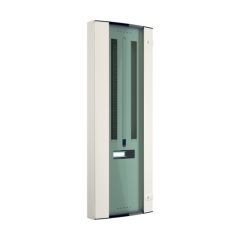 Hager JK124BG 24 Way 125A TPN Distribution Board Glazed Door