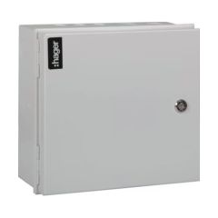 Hager JK306H Distribution Board 6 Way SP&N c/w RCD 100A 30mA