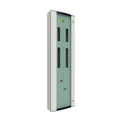 Hager JKD1128TM 12+8 Way 125A Power/Lighting Distrubition Board Glazed Door