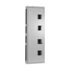 Hager JN11004SM Invicta Extension 6/8 Way Side c/w Enclosed DIN 96x4