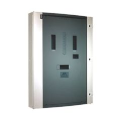 Hager JN204B Invicta 3 Panelboard 4 Way 125A Outgoers Plain Door 250A