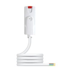 Hager K7E7M15W Klik 16A 7 Pin Emergency Luminaire Lead with 3 Core Pre-Wired Plug to Wire: 1.5mm², 7.0m