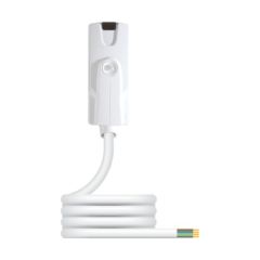 Hager K7F10M1W Klik 10A 7 Pin Switch Drop Lead with 4 Core Plug to Wire: 1.0mm², 10.0m