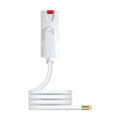 Hager K7T7M1W Klik 7 Plug Pin Pre-Wired & 7m 1mm2 6C Lead for Dimmable Lumin with Emergency 10A
