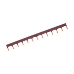 Hager KB163P Busbar SP Prong Insulated 63A 10mm2x13m Brown