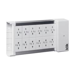 Hager KLDS12 Klik 12 Way Lighting Distribution Box 16A 4P White