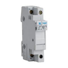 Hager L12801 32A 400V SP& N Fuse Carrier SP&N 