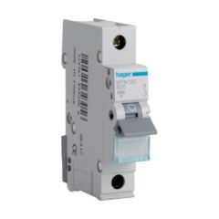 Hager MTN120 20A SP MCB B Curve 6kA