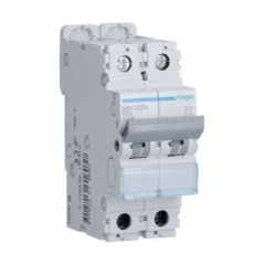 Hager NBN225A 25A 10kA/15kA 2 Pole B Curve MCB