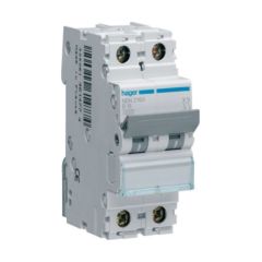 Hager NBN240A 40A 10kA/15kA 2 Pole B Curve MCB