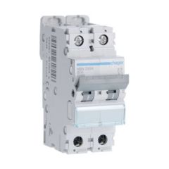 Hager NBN250A 50A 10kA/15kA 2 Pole B Curve MCB