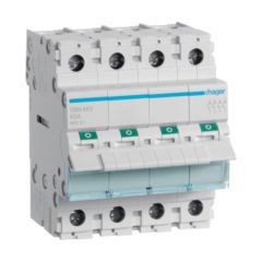 Hager SBN463 4 Pole 63A Modular Switch Disconnector