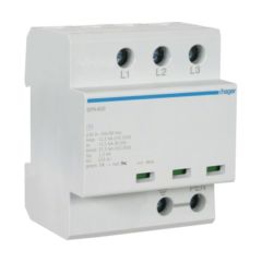 Hager SPA400 Surge Protector TP Monobloc 3 Phase TNC 12.5kA