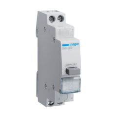 Hager SVN332 Latching Pushbutton Without Indicator, 2NO