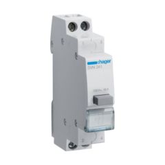 Hager SVN341 Pushbutton (impulse) Without Indicator Light, 2NC
