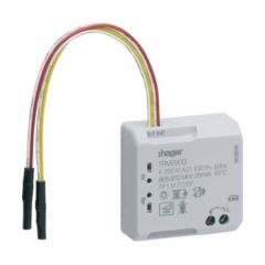 Hager TRM690G Tebis Output Unit Flush Mntd 1 Module KNX Radio c/w 2 Wires & Inputs 200W