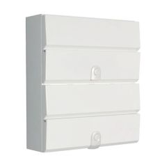 Hager VM90810HK 8+10 Way Dual Row Dual RCD Split Load Consumer Unit 2x100A c/w Knockouts
