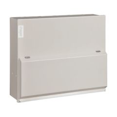 Hager VML106RK 6 Way Main Switch Consumer Unit 100A c/w Round Knockouts
