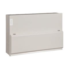 Hager VML110RK 10 Way Main Switch Consumer Unit 100A c/w Round Knockouts