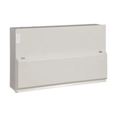 Hager VML112SPDRK 12 Way SPD Main Switch Consumer Unit 100A c/w Round Knockouts