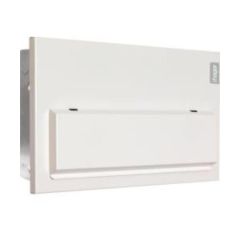 Hager VMLF908CUSPD 8 Way Flush Dual 100A RCD SPD High Integrity Consumer Unit 2x100A