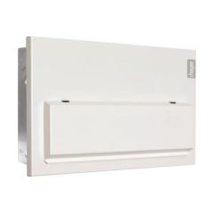 Hager VMLF910CUSPD 10 Way Flush Dual RCD Configurable SPD High Integrity Consumer Unit 2x100A