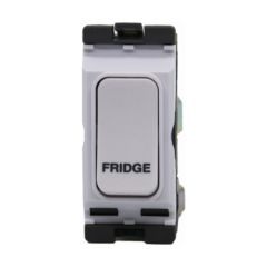 Hager WMGSDP2/FRI Sollysta Grid Switch 1 Way DP Module Marked Fridge 20A White