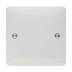Hager WMP1 Sollysta 1 Gang Blanking Plate White