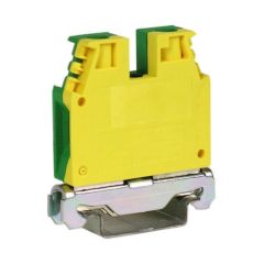 Hellerman Terminal Block Earth Rail Mounted 10mm2