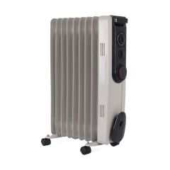 Hyco RAD20TY Riviera Oil Filled c/w Timer Radiator 2kW 690x465x160mm