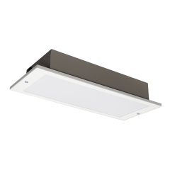 BLE EL-110403-WH 3hrM T5 LED Fully Recessed Bulkhead c/w Opal Diffuser White