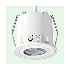 Danlers CEFLAPIR Absence PIR Ceiling Flush Mounted Occupancy Switch 230V 6A (R) (F) 2A (L)