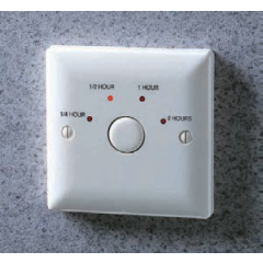 Danlers TLSWMS Multi-Selectable Wall Mounted Time Delay Switch Selectable 1/4 1/2 1 & 2 Hour 230V 6A (R) 4A (F) 2A (L)