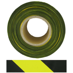 Deligo BTY Barr Tape 75mmx700m YelBlk