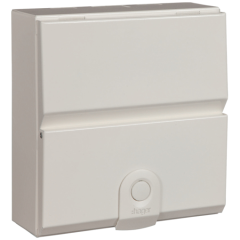 Hager VM106K 100A 6 Way Design 30 Switch Disconnector Incomer Consumer Unit with Knockouts