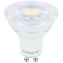 Integral ILGU10DC086 LED GU10 Classic Glass Lamp PAR16 Shape 36Deg Dimmable 2700K 5.6W 400lm