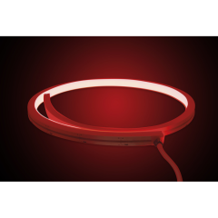 Integral ILSTREDC198E Neon Strip Top Bend IP67 10M Red 24V 9.6W/M 120Led/M 120 Beam Box Pack