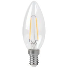 Megaman 146222E LED Filament E14 Lamp Candle Shape 2.1W 2700K