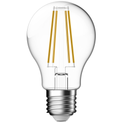 Nordlux 5181001323 Smart LED E27 Pk=3 Lamp A60 Globe Clear 360Deg Beam 7.8W 1055lm 230V 2700K