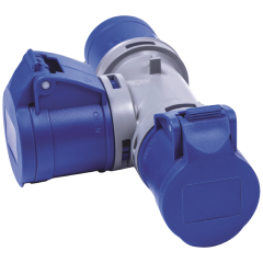 Niglon 17484 NG Outlet Splitter 2 Outlets 2P+E Socket IP67 PA6 16A 240V
