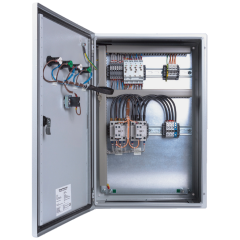 Niglon MS100ATS 4P Automatic Transfer IP65 Switch Terminal Capacity 25mm2 100A 800x600x300mm Mild Steel